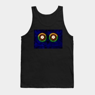 Abstract owl - as a football fan symbol Tank Top